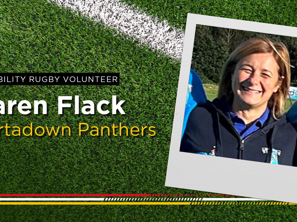 Chairperson of Portadown RFC, Karen Flack has been volunteering with Portadown Panthers since their foundation in 2020.