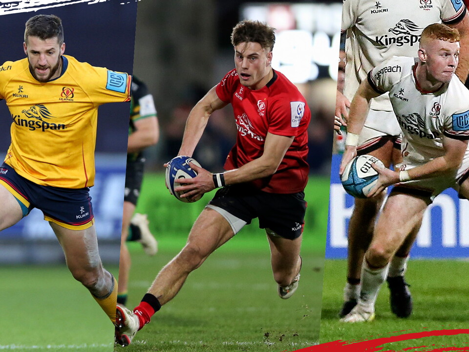 Nathan Doak, Stuart McCloskey and Ethan McIlroy are the latest players to commit their futures to the province.