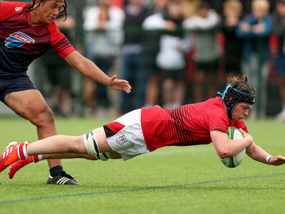 4 of Ulster's Age-Grade squads were in action last week, as they took on the USA touring side Eagle Impact Rugby Academy.