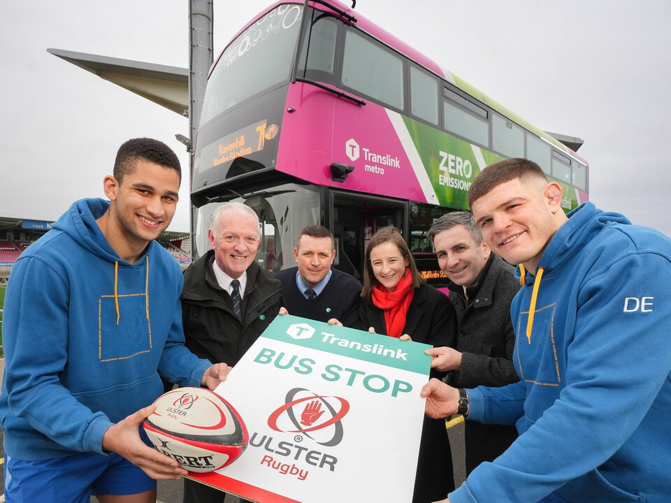 Translink has announced it will kick off its Ulster Rugby match day services to Kingspan Stadium following a successful trial last year.