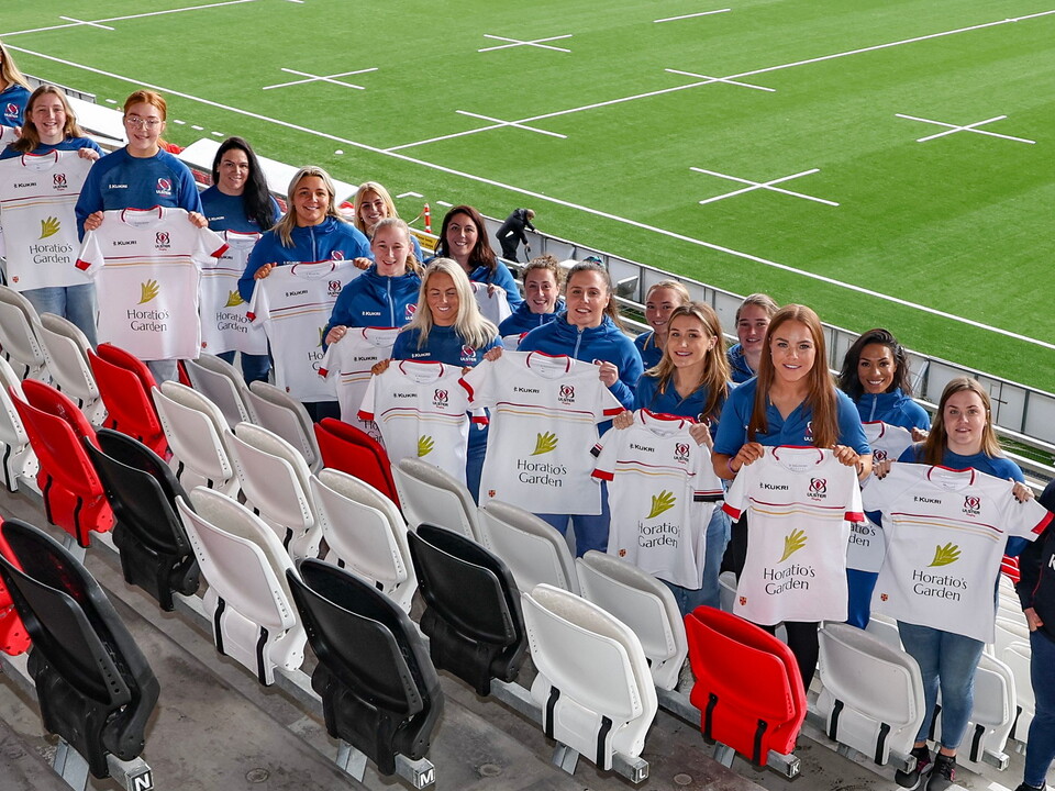 Ulster Rugby Senior Women were presented with their jerseys at a special event to recognise the squad's achievements in the Winter 2022 and Summer 2023 campaigns.