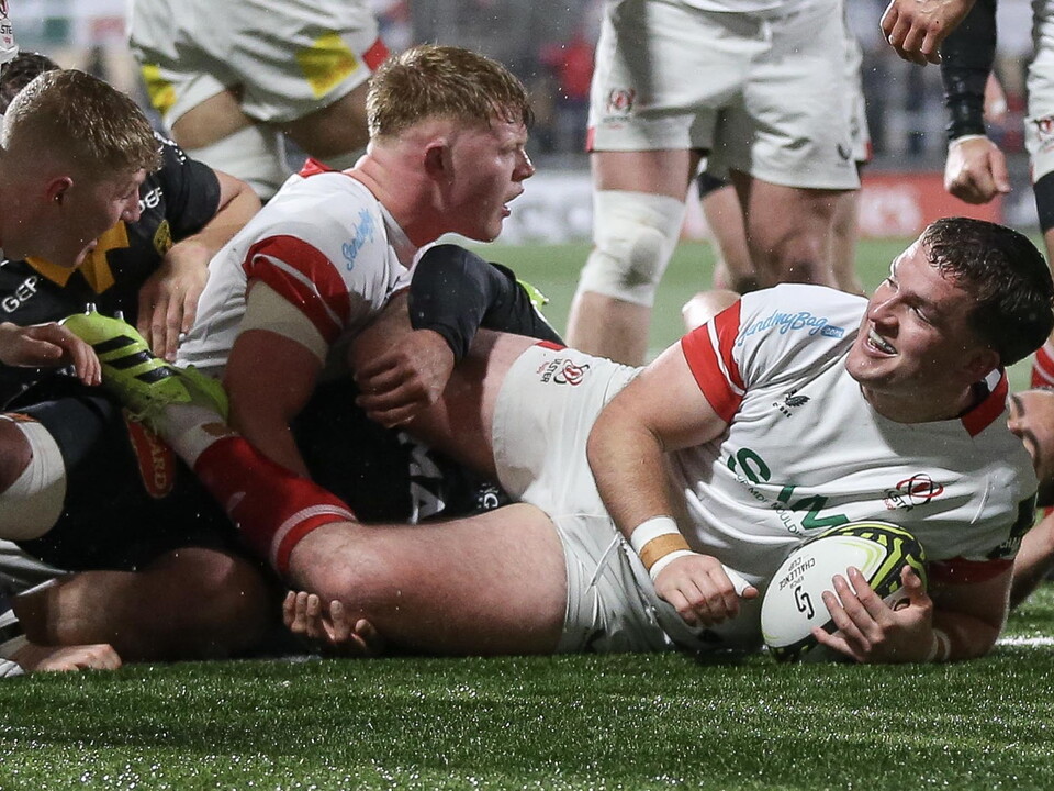 Ulster produced a commanding and clinical performance in difficult conditions to defeat La Rochelle 41–24 at Affidea Stadium on Friday night, booking their place in the EPCR Challenge Cup semi-finals.