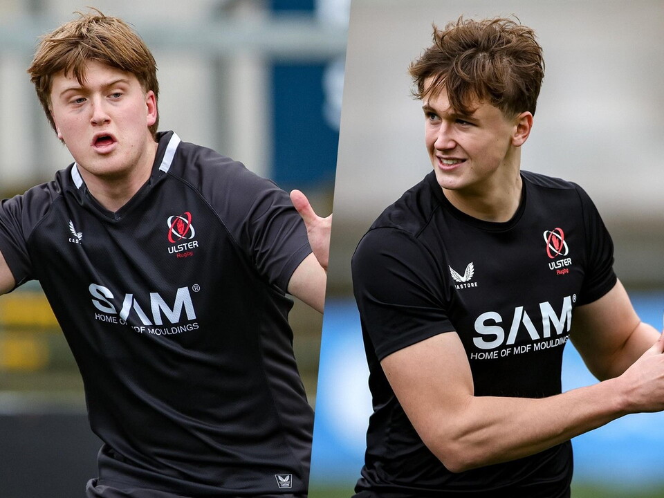 Ulster Rugby can confirm that Irish-Qualified talents, Paddy Woods and Rynard Gordon, have joined the Academy as first-year players.