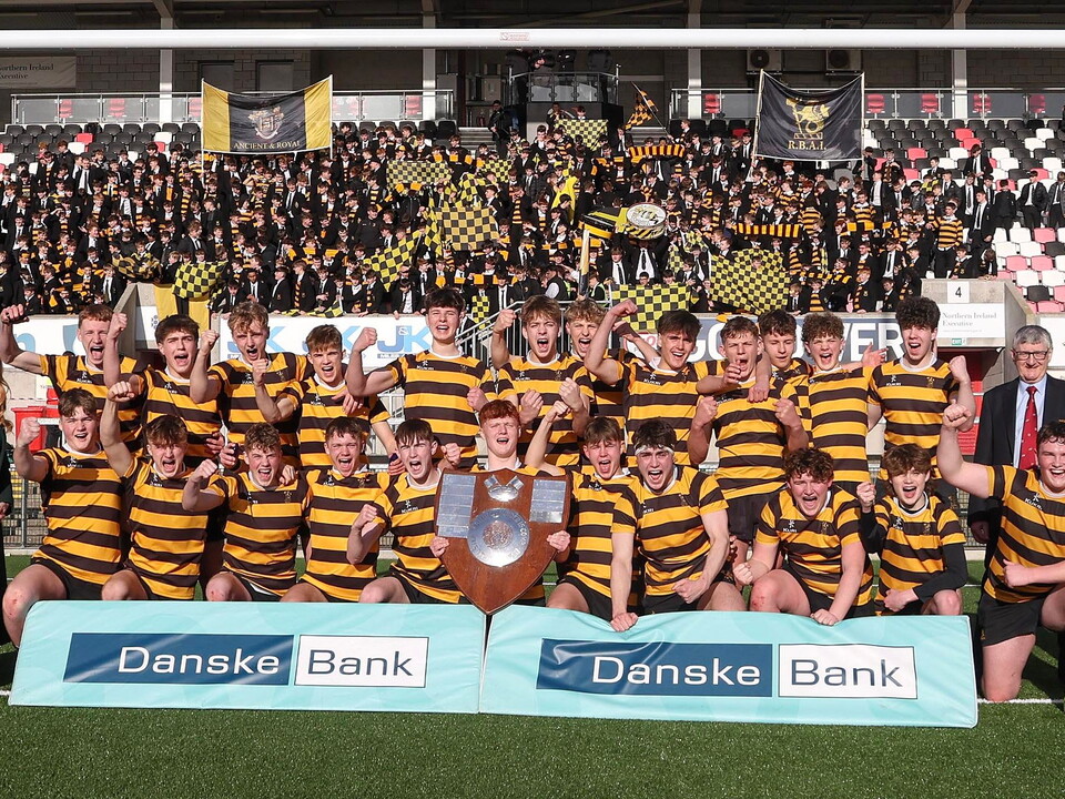RBAI have won the 2024 Danske Bank Ulster Schools' Medallion Shield with an impressive 36-10 win over Sullivan Upper School at Kingspan Stadium.