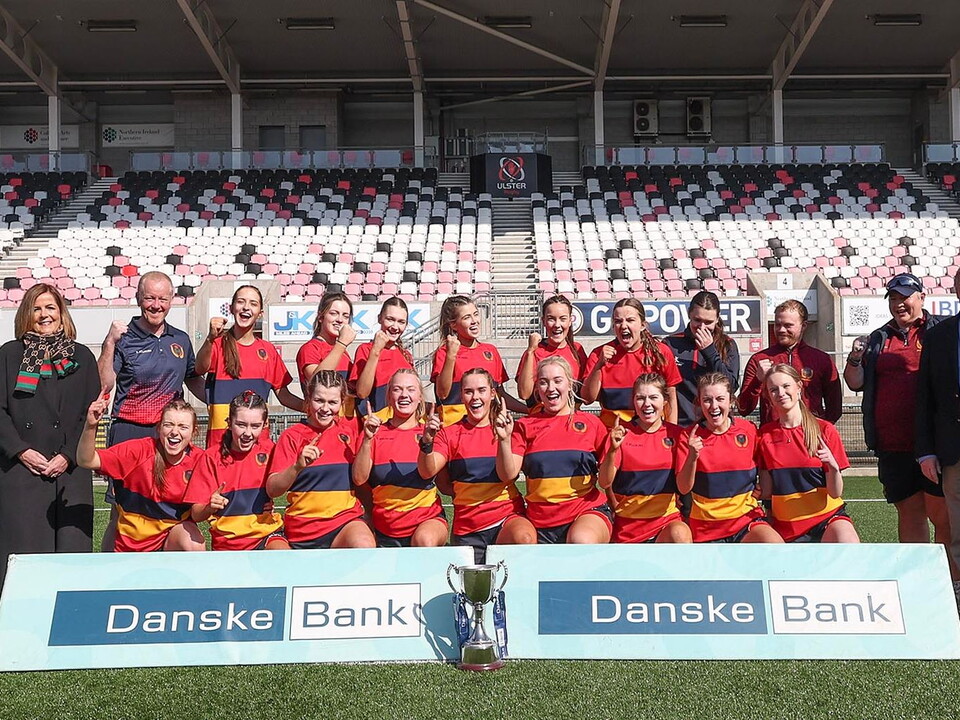 Enniskillen Royal Grammar School (ERGS) emerged victorious in a captivating Danske Bank Ulster Girls Schools' Cup clash against St. Louis' Grammar School, showcasing an impressive display of attacking prowess and resolute defence.