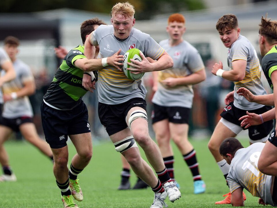 The Ulster U19 Men's team were in action against IQ Rugby on Wednesday at Newforge Country Club.