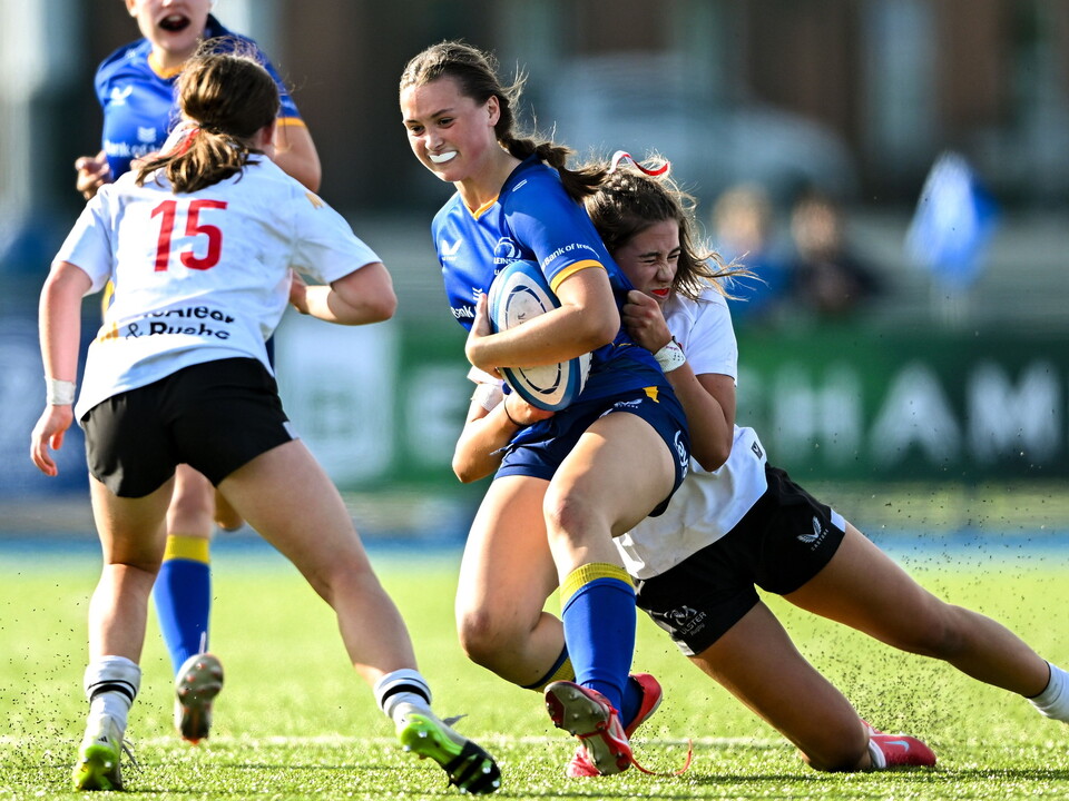 Rebecca Cahill’s early double drove Leinster to a six-try win in the first round of the Girls Under-18 Interprovincial Championship at Energia Park on Sunday evening.