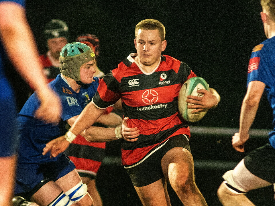 The second of this season’s Nutty Krust Group B games got underway in the Nutty Krust U18 Tournament under the floodlights at a cool, but dry, Chambers Park when Portadown U18 played Rainey RFC U18s on Wednesday evening.