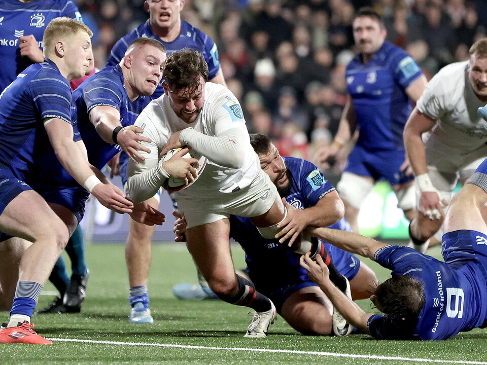 Ulster fell to a defeat with a losing bonus point after a tight battle in Belfast against Leinster in Round 7 of the BKT United Rugby Championship.