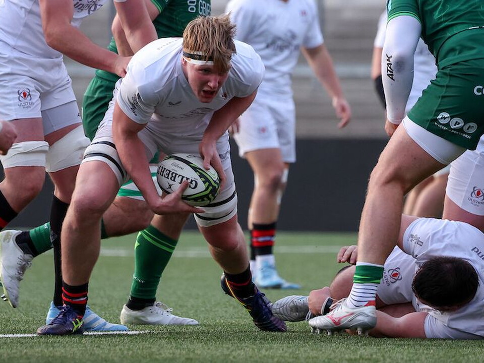 Ahead of Ulster ‘A’ taking on Ireland U20s at Malone RFC, we caught up with lock, Charlie Irvine, who is hoping to carry some positive momentum into next season.