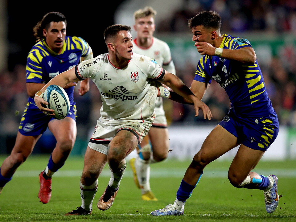 Ulster return to action in the BKT United Rugby Championship with a bonus point victory over Zebre in front of a sold-out crowd at Kingspan Stadium.