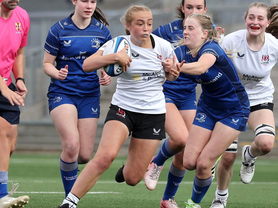 Ulster U18 Girls put up a valiant effort but ultimately fell short against their Leinster counterparts in a thrilling interprovincial clash at Kingspan Stadium. Despite a spirited performance, Ulster was unable to overcome the visitors' strong att...