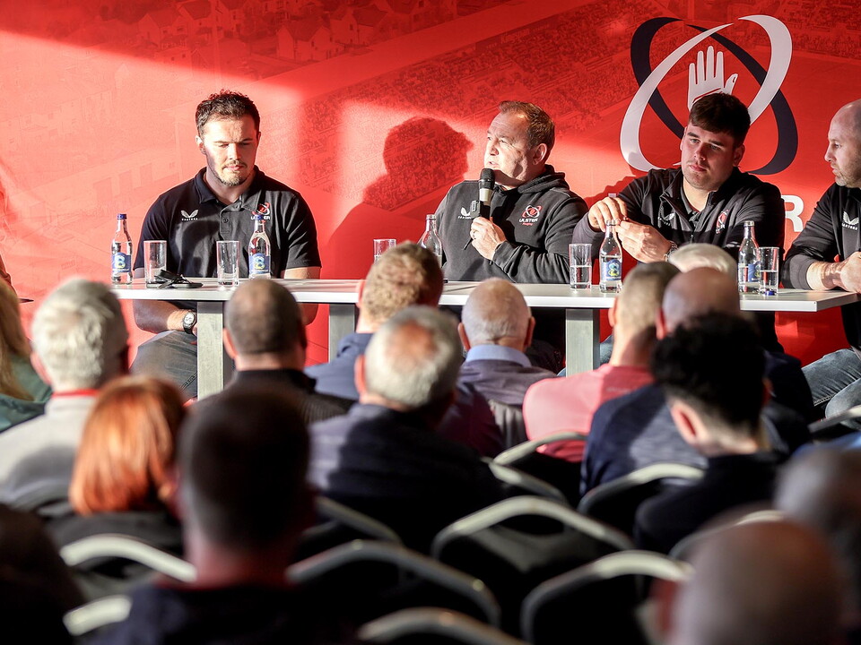 Last night, Ulster Rugby welcomed season ticket holders to an exclusive Fans’ Forum at the A&L Goodbody Premium Lounge in Kingspan Stadium.