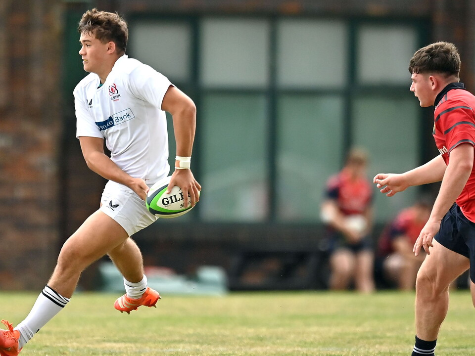 In a fiercely contested and physical encounter at Newforge Sports Complex, the Ulster U18 Schools side emerged victorious with a hard-fought 35-23 win over their Munster counterparts.
