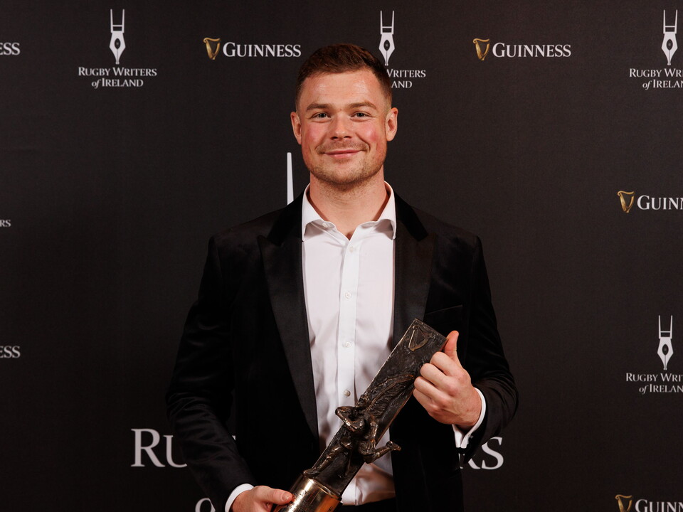Last night at the Guinness Rugby Writers of Ireland Awards in Dublin, Ulster's Zac Ward took home the award for Men’s 7s Player of the Year, recognising his outstanding performances in 2023/2024.