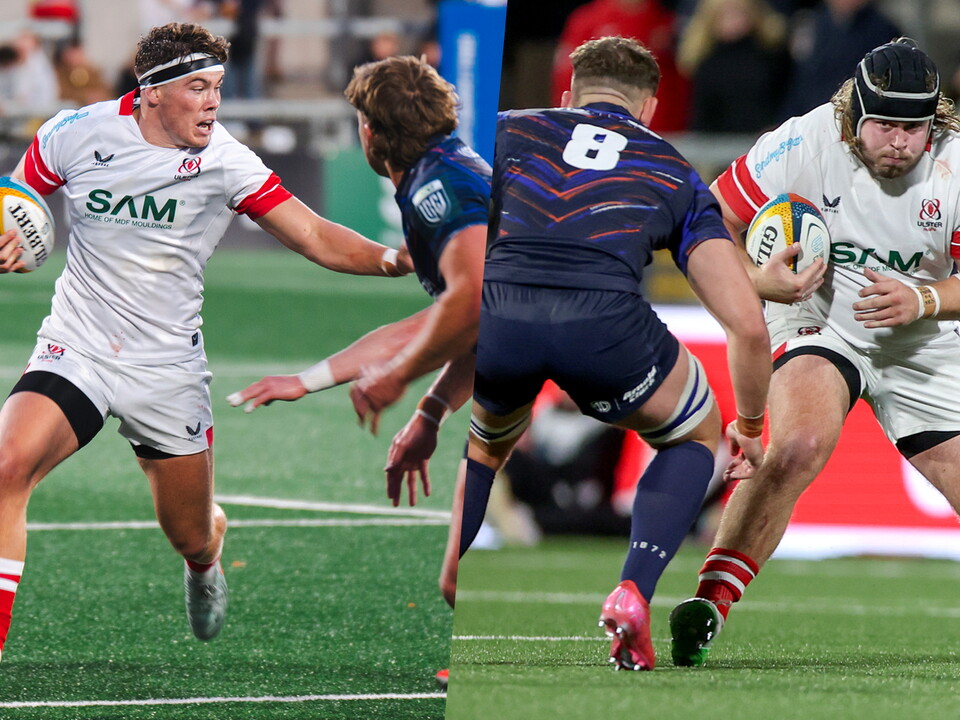 Ulster Rugby can confirm that centre, Jude Postlethwaite, and prop, Scott Wilson, have signed new contracts with the province until 2029 and 2028 respectively.