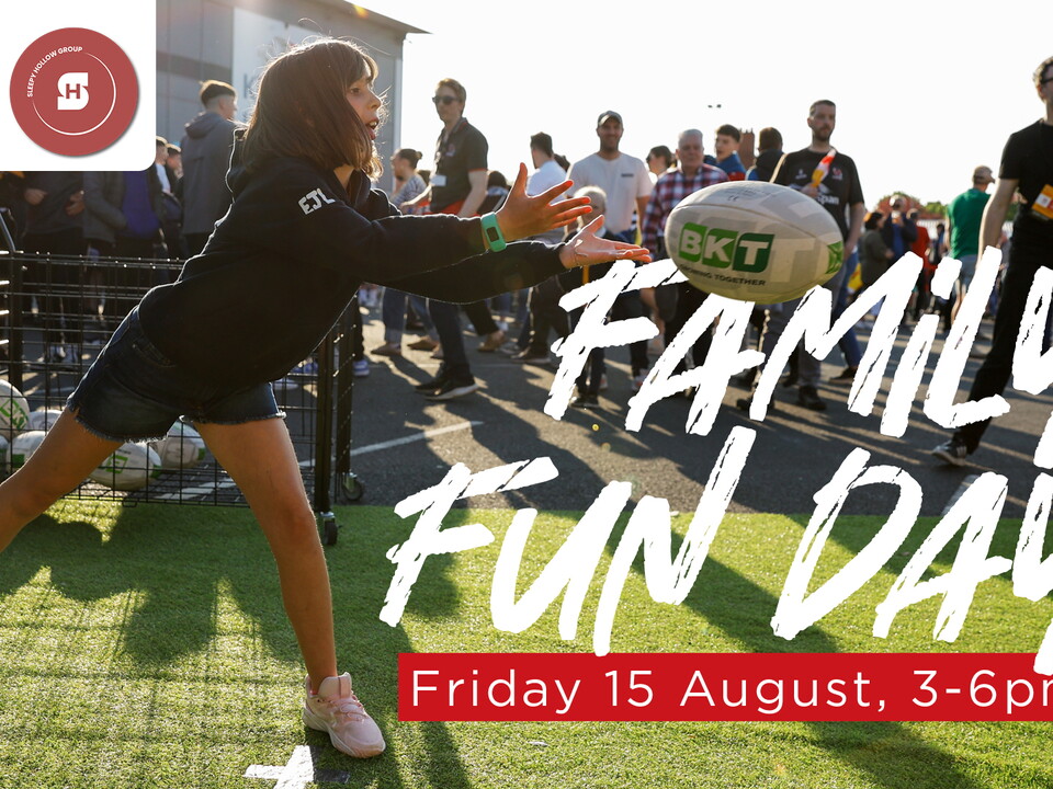 Come on down to Affidea Stadium this Friday between 3-6pm, for an amazing day of fun and games at the Ulster Rugby Family Fun Day, supported by our friends at Sleepy Hollow.