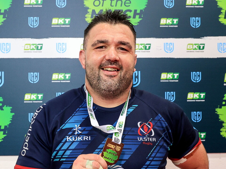 Tighthead prop, and Player of the Match, Marty Moore, shares his thoughts on grinding out the win at Thomond Park on Saturday night, and tells us how he’s looking forward to being involved in the upcoming Ireland ‘A’ game.