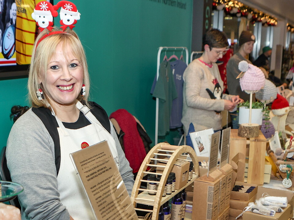 The inaugural Christmas Market, hosted yesterday in the A&L Goodbody Lounge, was a resounding success – with over 1,100 visitors enjoying the local food, drink, and gifts on offer.