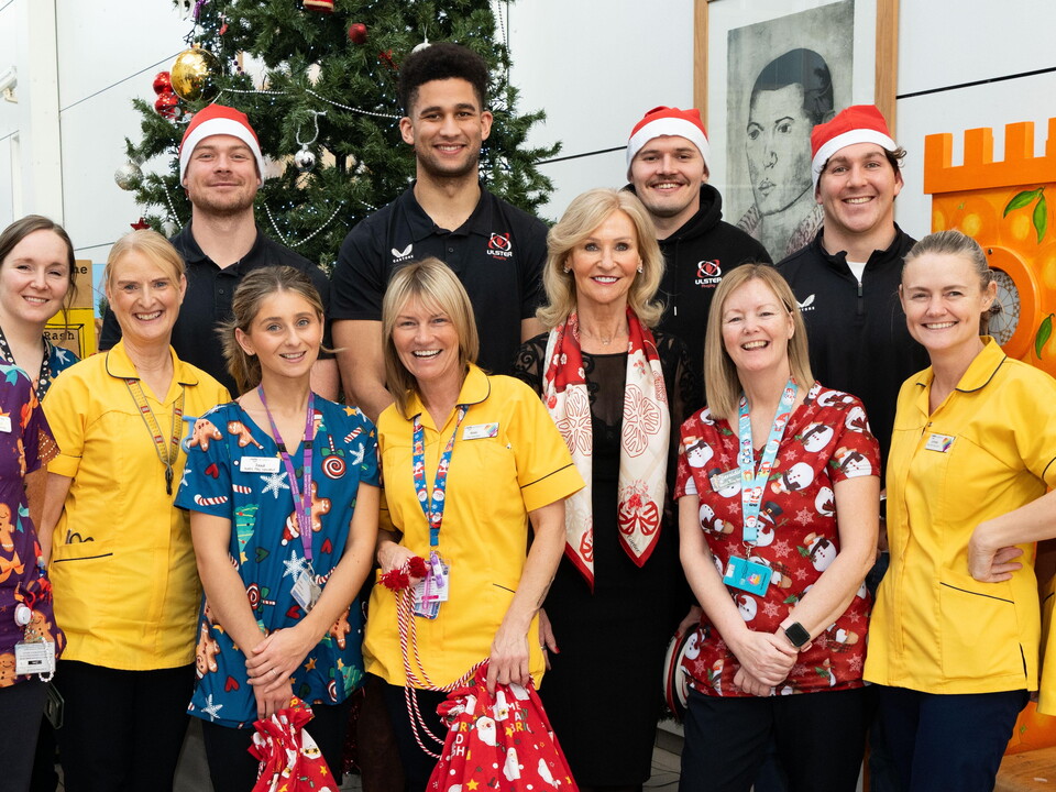 Ulster Rugby were honoured to once again be guests at the Royal Belfast Hospital for Sick Children. Six members of our men’s senior squad visited the hospital to hand out gifts and spread some festive cheer. A big thank you to our friends at Affid...