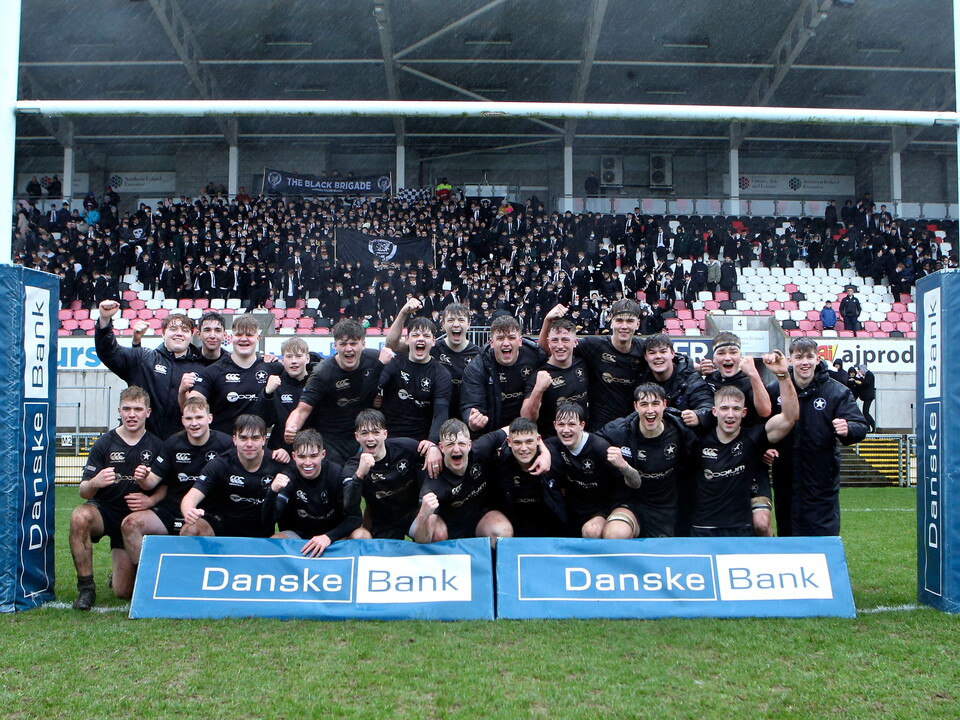 Campbell College Belfast will meet Methodist College Belfast in the Danske Bank Ulster Schools’ Cup Final after defeating Wallace High School in the Semi-Final at Kingspan Stadium on Wednesday.