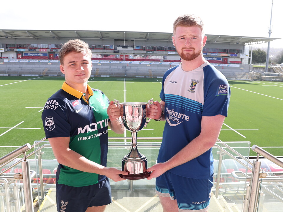 Ballynahinch RFC take on Portadown RFC to see who will be the 2024 winner of the Club Academy Cup in the final at Kingspan Stadium this Saturday (KO 12pm)