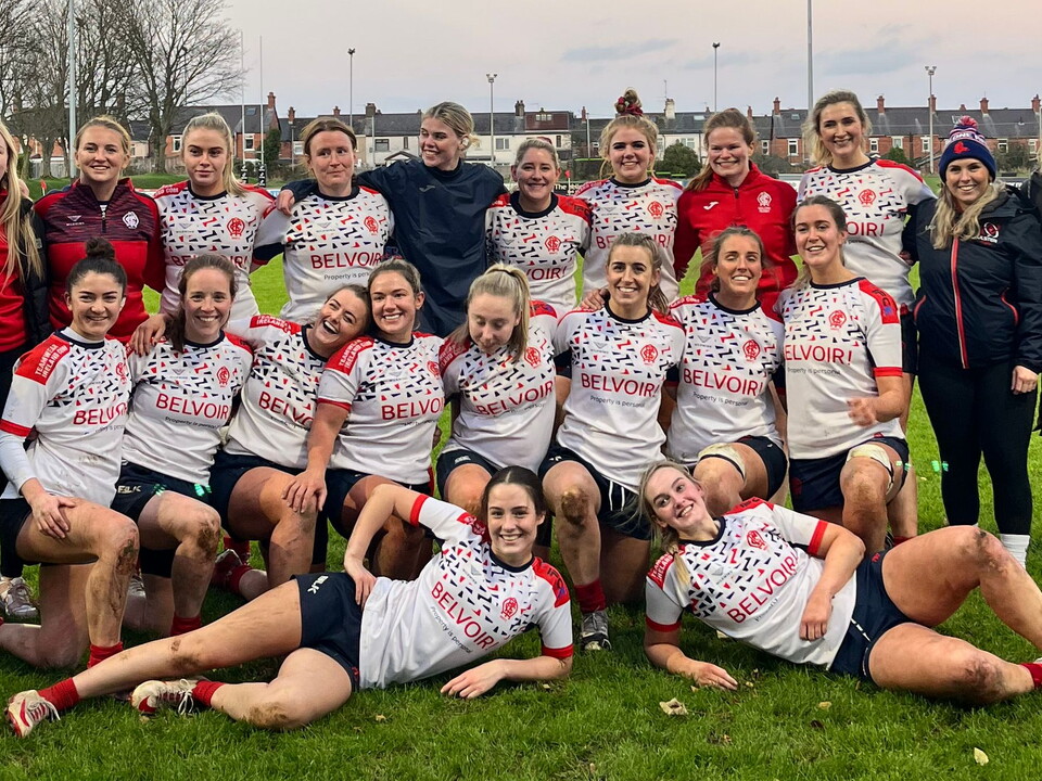 Malone Women have qualified for the All-Ireland Women's Junior Cup final for the first time in the club's history after a dramatic 31-27 victory over last year’s All-Ireland Women’s Junior Cup finalists, Tuam/Oughterard, at a freezing Gibson Park.
