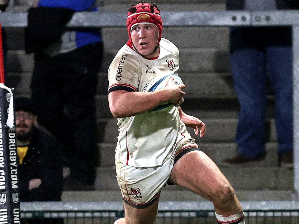 Ulster's bonus point victory against the Dragons at Kingspan Stadium pushed the province into second position in the BKT United Rugby Championship and saw Tom Stewart break a league try record with a hat trick of tries.