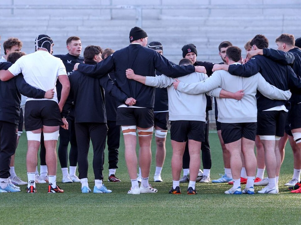 Ulster's 'A' side trained ahead of their IRFU 150 'A' Interpro Championship opener against Connacht Eagles. 

The match is being played at Kingspan Stadium behind closed doors following a pitch inspection at Ballynahinch RFC. 

Photography by John...