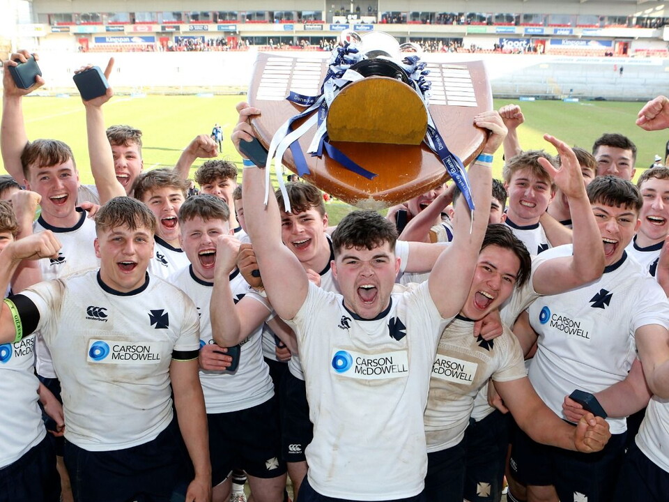Methodist College Belfast claimed the Danske Bank Ulster Schools’ Cup for the 37th time  in fantastic fashion with a last-gasp victory over a formidable Campbell College at Kingspan Stadium on Saint Patrick’s Day.