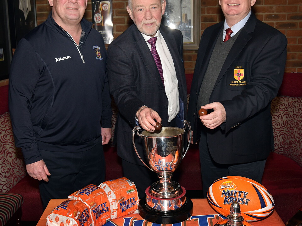 The 43rd Nutty Krust Rugby Tournament was launched in Portadown Rugby Club on Tuesday 24th January 2023.
