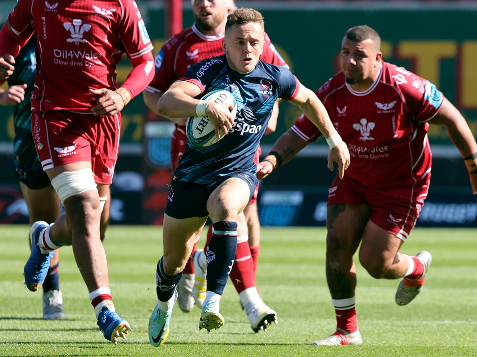 Two from two in the BKT United Rugby Championship, and a win on the road as Ulster claim a 39-55 bonus point win over the Scarlets in Llanelli.