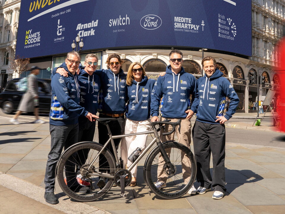 This Sunday at 9am, a 555-mile cycling challenge across Ireland will set off from Kingspan Stadium to raise £500,000 for vital motor neurone disease (MND) research. The challenge will be led by Scottish Rugby legend Kenny Logan accompanied by frie...