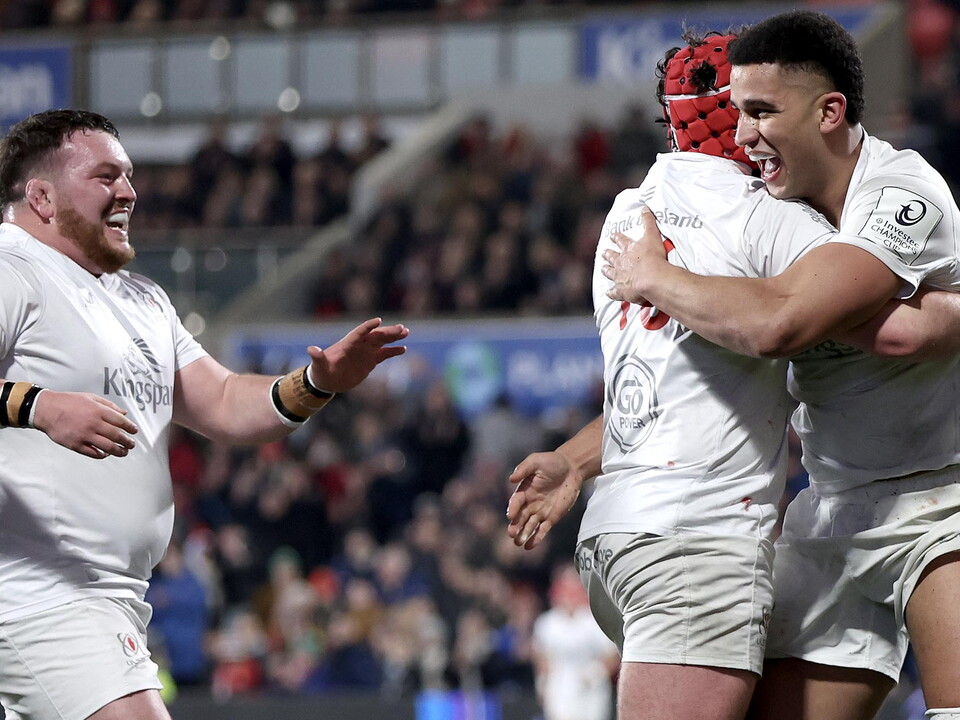 Ulster secured knockout European rugby outscoring the Exeter Chiefs by eight tries to four in an enthralling Investec Champions Cup clash at Kingspan Stadium.