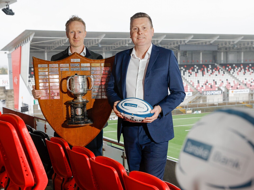 Danske Bank has today announced the renewal of its Ulster Rugby Schools’ sponsorship for another three years, reaffirming its commitment to helping young people to thrive through sport.