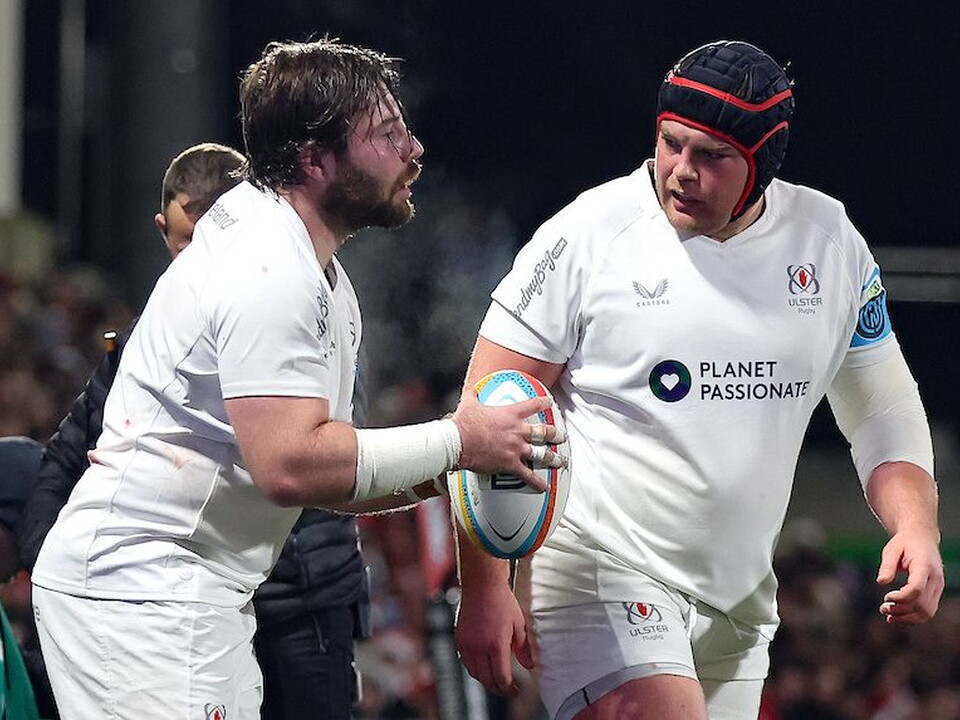 Ulster Rugby can confirm that experienced front-rowers, Eric O’Sullivan and John Andrew, have signed new deals with the province, keeping them playing in an Ulster jersey until 2027 and 2026 respectively.