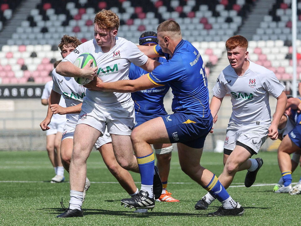 Ulster U18 Clubs put in a big shift against a strong Leinster U18 Clubs side yesterday at home in Affidea Stadium, falling short 21-45 in the opening round of their interprovincial series.