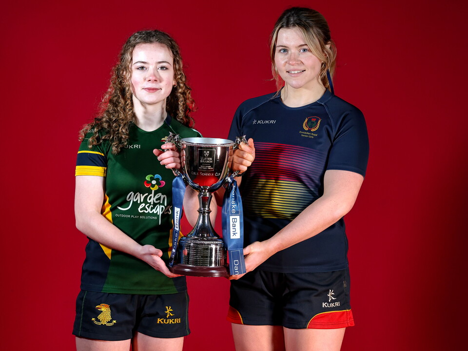 Down High School and Enniskillen Royal Grammar School will meet at Affidea Stadium this Thursday, 5 March, to contest the Danske Bank Ulster Girls' School Cup final.