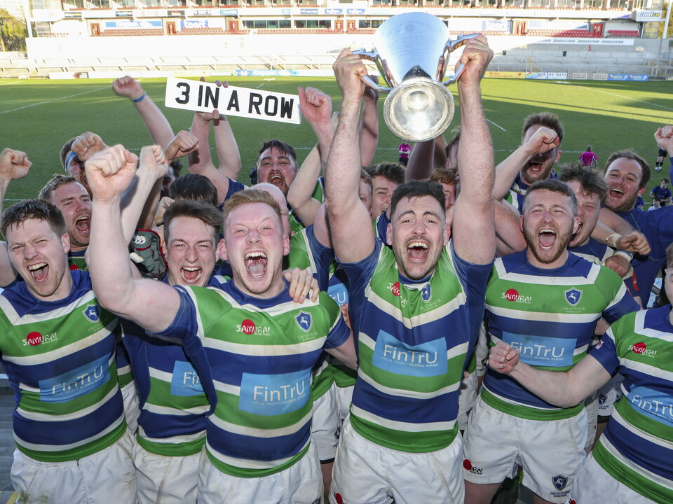 Grosvenor have won the McCrea Cup after beating QUB 2nd XV in the final at Kingspan Stadium.