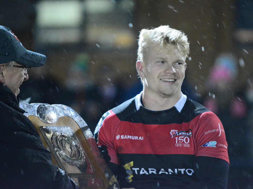 After a bitterly cold final at the Palace Grounds last night between City of Armagh and Dungannon, Armagh emerged victorious, winning 40-7.