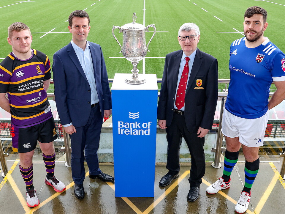 In a 100 year anniversary of the Senior Cup being played here at the stadium, Queens and Instonians will be coming up against each other to see who will be victorious in this year's Bank of Ireland Senior Cup.