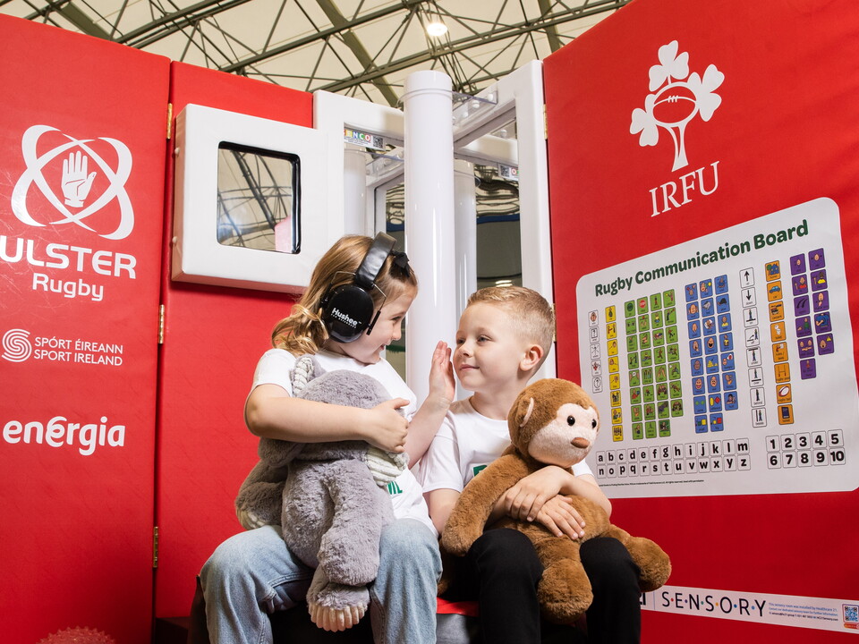 Ulster Rugby in association with the IRFU, Sport Ireland & Energia, are proud to announce a new Low Stimulus Room which will launch at Ulster v Ospreys (Friday 18 October, Kick-off 7.35pm).