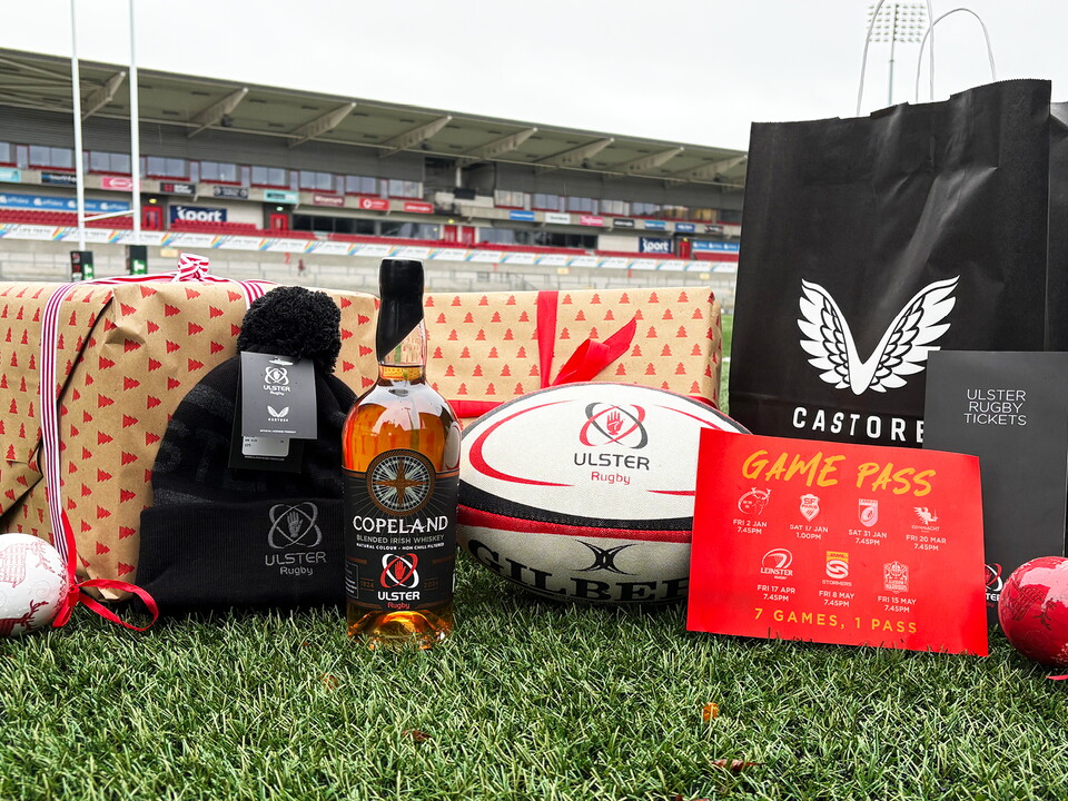 Looking to get your Christmas shopping done and dusted? Find the perfect gift for the rugby supporters in your life with a host of experiences and gifts from Ulster Rugby. From our 2026 Game Pass to the latest Castore Match Kits, our guide has gif...