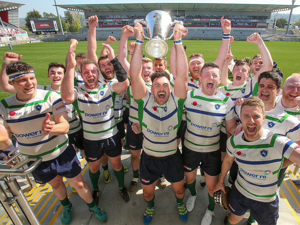 The finals of the Gordon West and McCrea Cups will be played back-to-back at Kingspan Stadium on Saturday the 23rd of April.