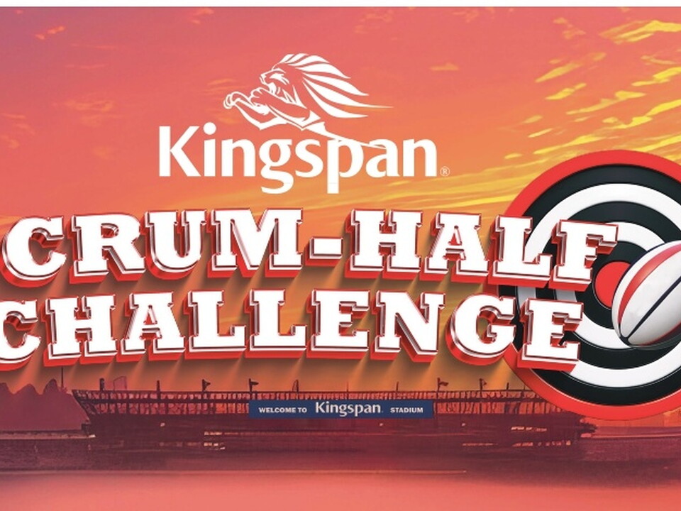 This Friday as part of our pre-match entertainment for the inter-pro derby versus Leinster, we will be introducing a new rugby skills challenge where you can win host of amazing prizes - the Kingspan Scrum-Half Challenge.
