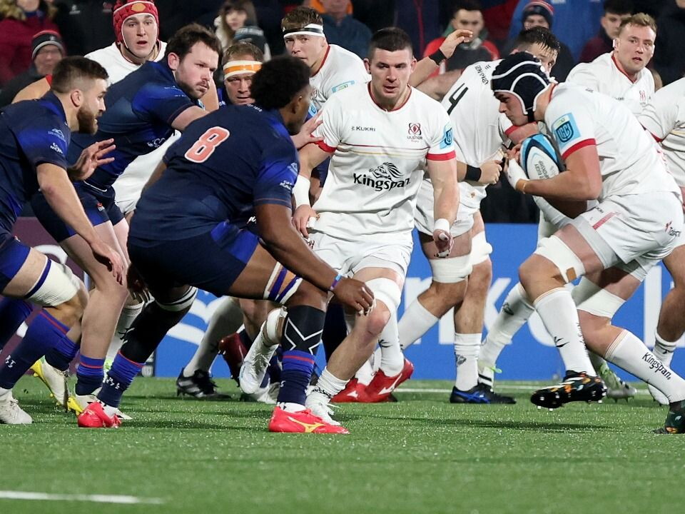 Ulster picked up 2 bonus points as they were beaten 24-27 by Edinburgh at Kingspan Stadium in Round 7 of the BKT United Rugby Championship.