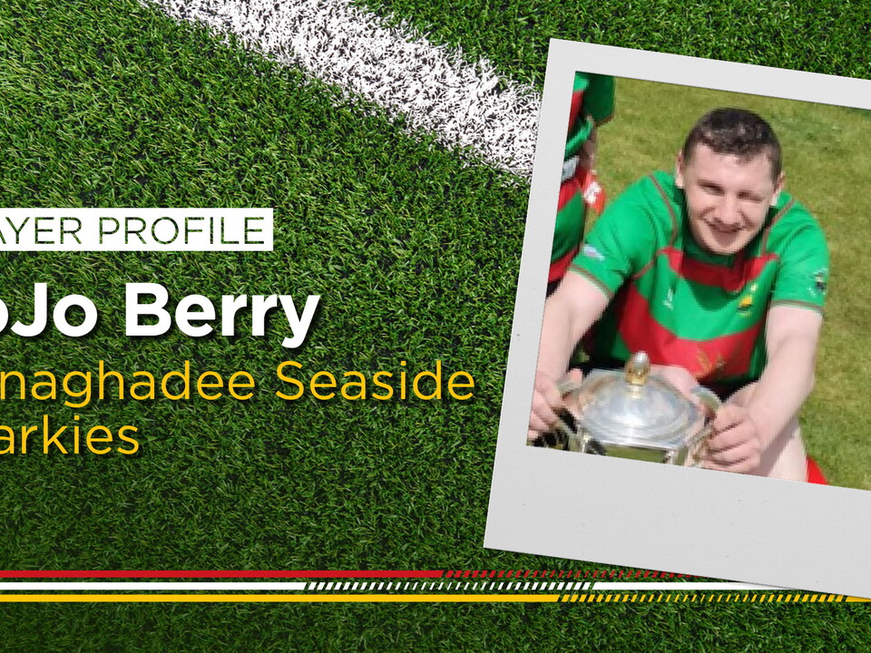 Jojo has been playing for rugby for over twelve years at Donaghadee Seaside Sharkies.