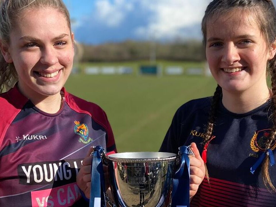 Enniskillen Royal Grammar School take on Royal School Armagh at Kingspan Stadium in the final of this season's Danske Bank Girls Schools' Cup.