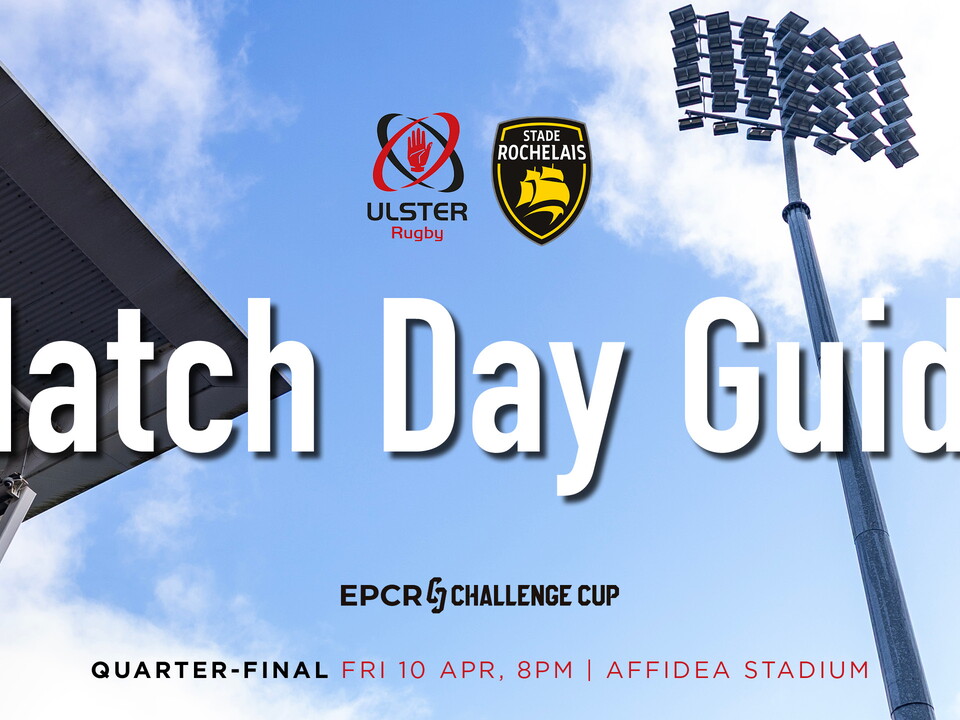 We're down to the EPCR Challenge Cup Quarter Finals as we welcome La Rochelle to Affidea Stadium! (Friday, 10th April, kick-off 8.00pm).