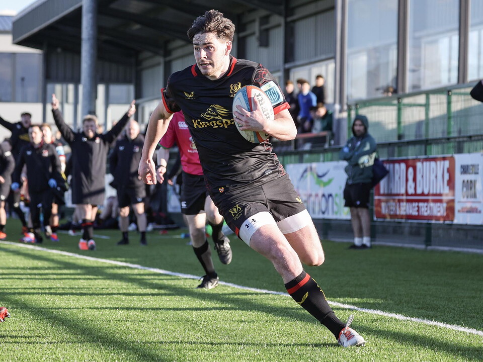 Ulster 'A' won a thrilling interpro derby match against Connacht Eagles after a last-gasp try from Academy wing, Ethan Graham, made the difference in the scoreline.